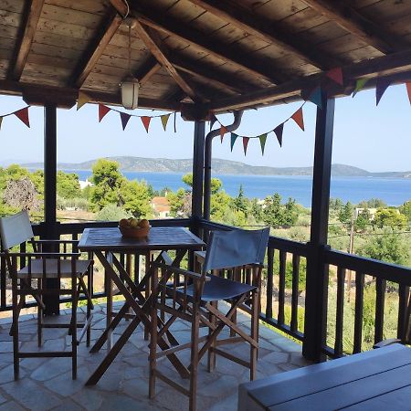 Chelidonia Villa Steni Vala Alonissos Bagian luar foto