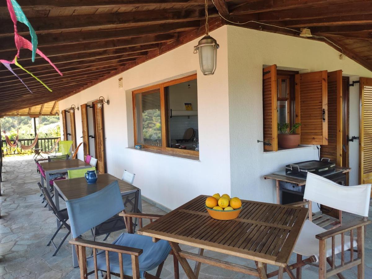 Chelidonia Villa Steni Vala Alonissos Bagian luar foto