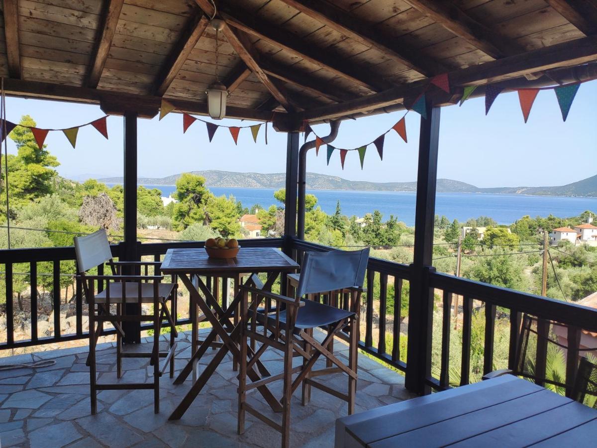 Chelidonia Villa Steni Vala Alonissos Bagian luar foto