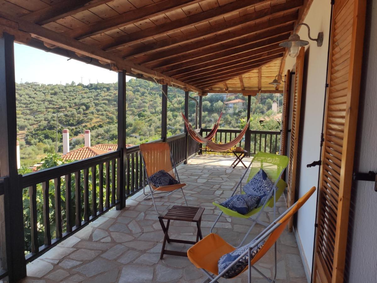 Chelidonia Villa Steni Vala Alonissos Bagian luar foto